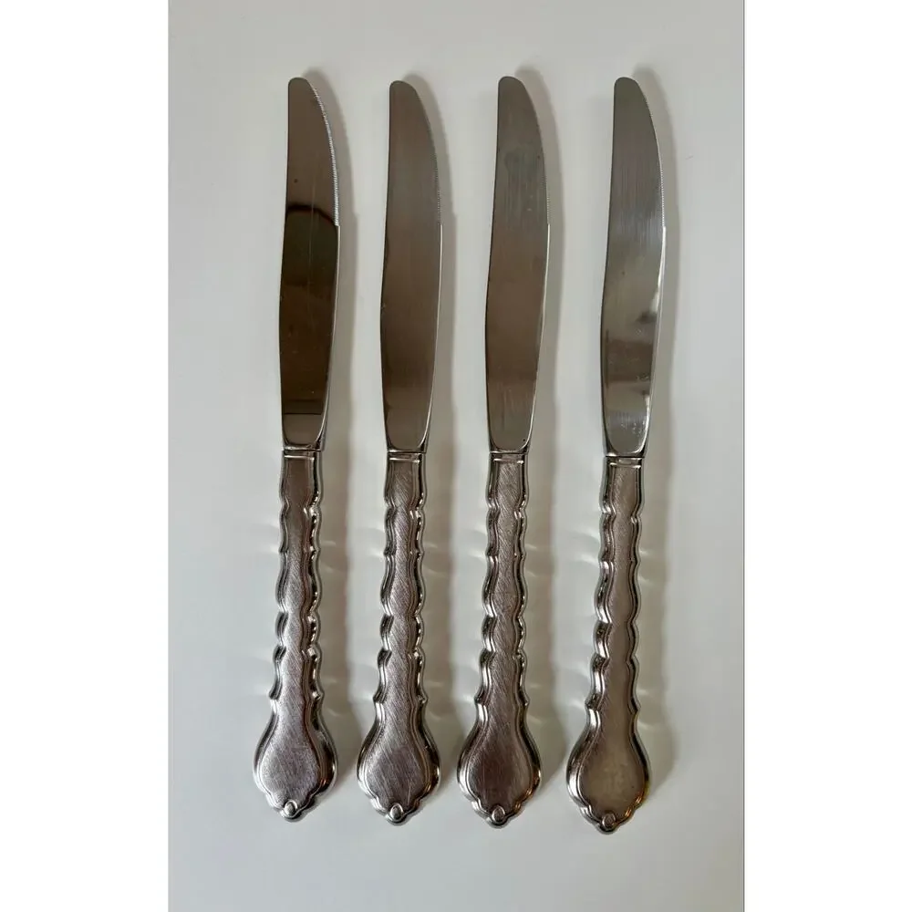 Oneida Cello Modern Hollow Dinner Knife Set of 4 (set 2)